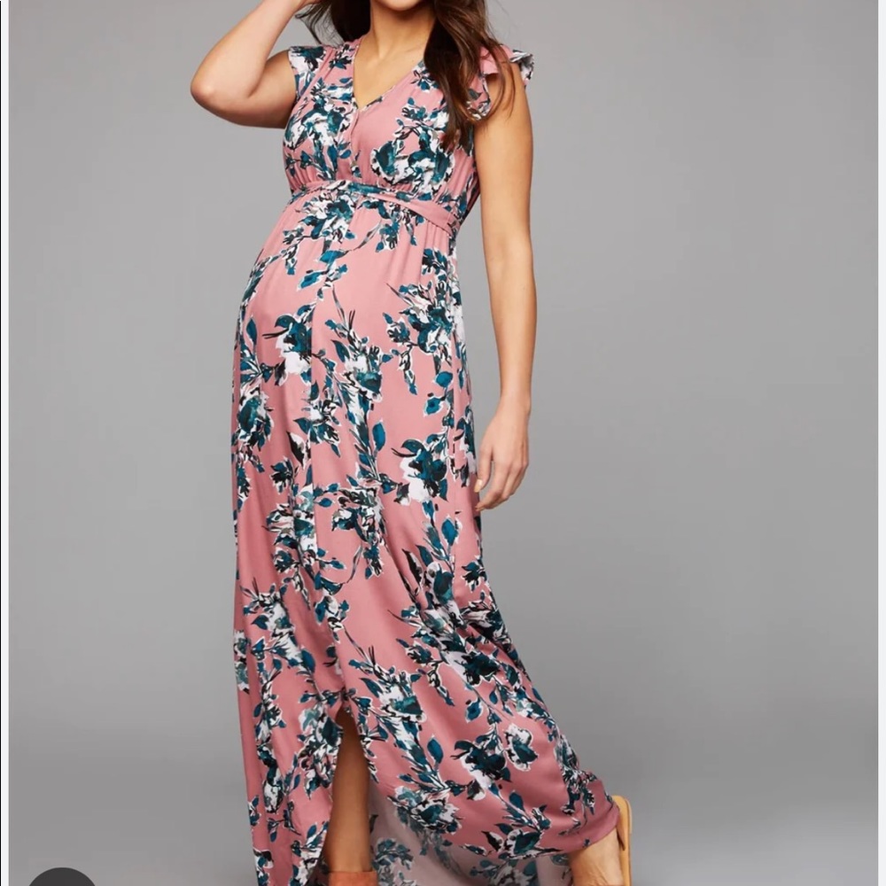Splendid maternity wrap style dress